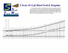FREE S Scale Track Templates